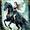 Fairy And Unicorn Paint By Numbers