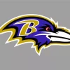 Baltimore Ravens Logo Paint By Numbers