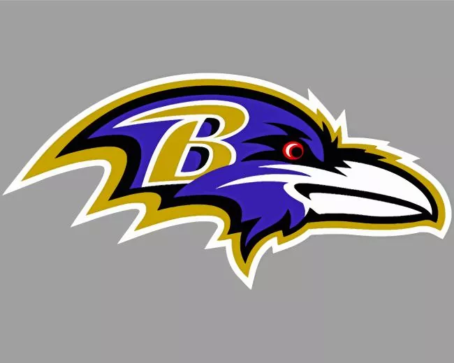 baltimore ravens logo paint by numbers Baltimore Ravens Logo Paint By Numbers
