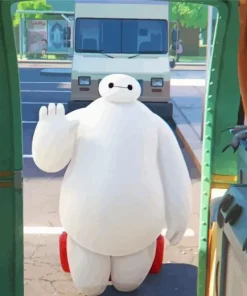 Baymax Movie Paint By Numbers