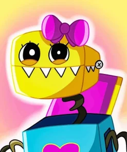 Boxy Boo Girlfriend Paint By Numbers