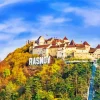 Cetatea Rasnov Castle Paint By Numbers