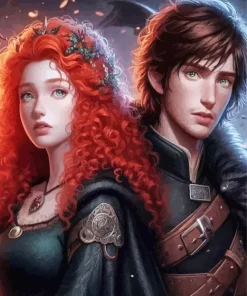 Brave Merida Boyfriend Paint By Numbers