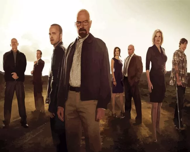 breaking bad characters paint by numbers Breaking Bad Characters Paint By Numbers