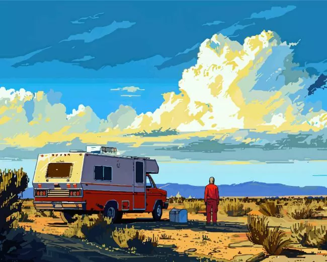 breaking bad rv art paint by numbers Breaking Bad Rv Paint By Numbers