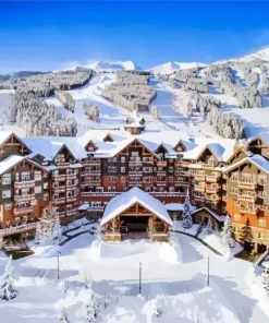 Colorado Ski Resort Paint By Numbers