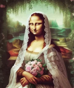 Bride Mona Lisa Paint By Numbers