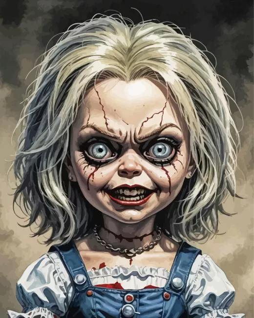 bride of chucky paint by numbers Bride Of Chucky Paint By Numbers
