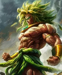 Broly Dragon Ball Paint By Numbers