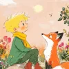 Boy And Fox Paint By Numbers