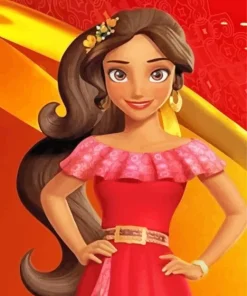 Elena Avalor Art Paint By Numbers