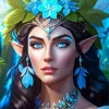 Elven Queen Art Paint By Numbers