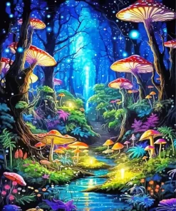 Enchanted Forest Art Paint By Numbers