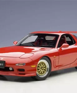 Fd Rx7 Red Paint By Numbers
