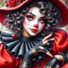 Female Mime Paint By Numbers