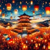 Lantern Festival Paint By Numbers