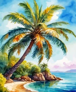 Florida Sunset Paint By Numbers