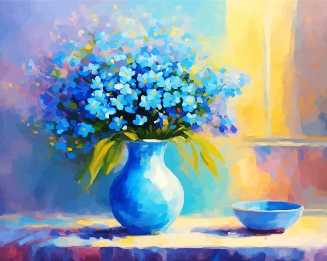 flowers on glass paint by numbers Flowers On Glass Paint By Numbers
