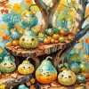Gourds Paint By Numbers