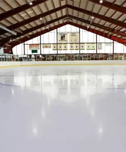 Hockey Ice Rink Paint By Numbers