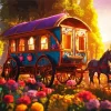 Magical Gyosy Caravan Paint By Numbers